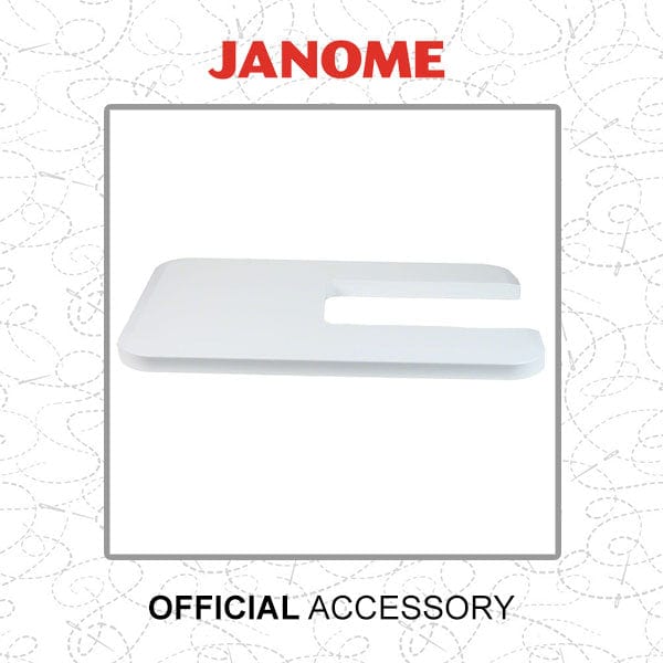 Janome White Extension Table Supplied With 16x24 Inch 846401001