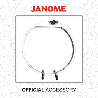 Janome Embroidery Hoop F Spring Loaded Round 110x110mm 850411007