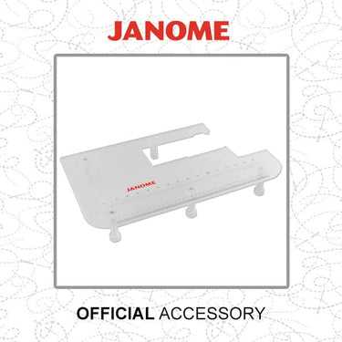 Janome Extension Table Extra Wide 12x19.5 Inch 861401215