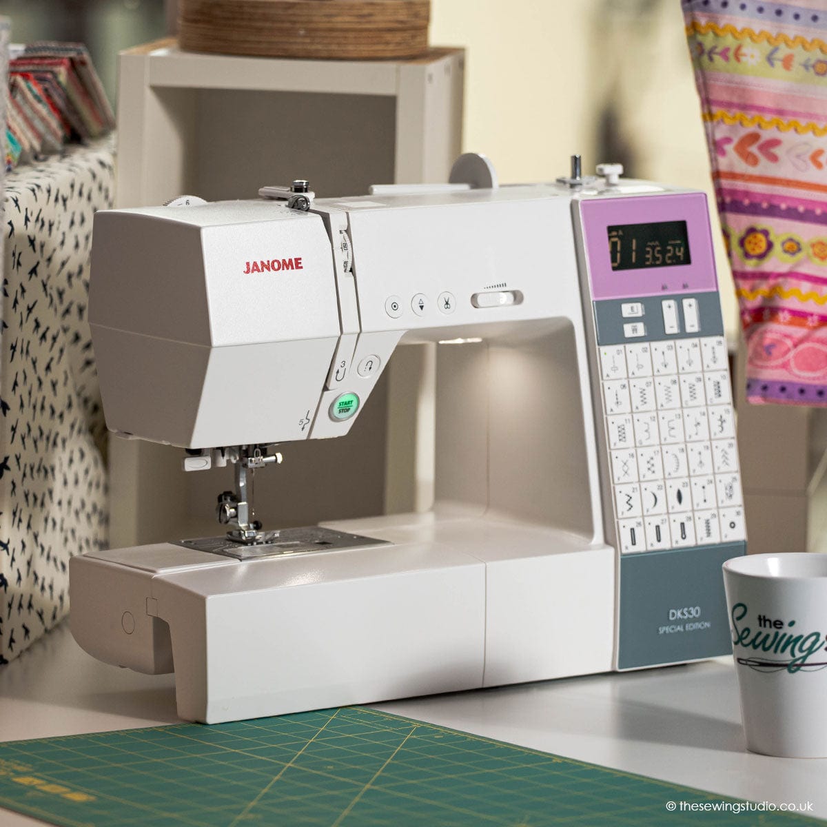 Janome DKS30 SE Sewing Machine Lifestyle Photo