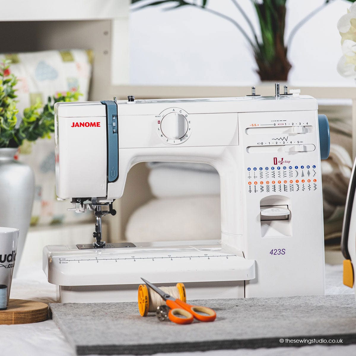 Janome 423S Sewing Machine Lifestyle