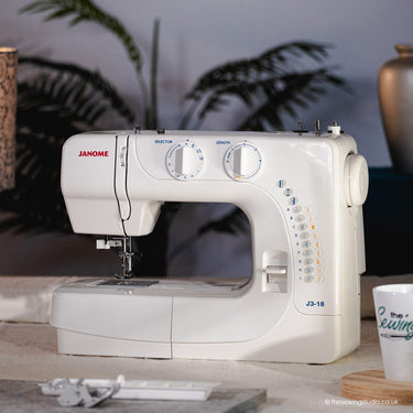 Janome J3-18 Sewing Machine Lifestyle Photo