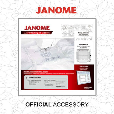 Janome Sewing Machine Accessories Janome Acufil Quilting Kit (Asq18B Included) 864402008  - The Sewing Studio for sale UK - The Sewing Studio