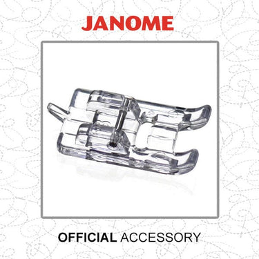 Janome Sewing Machine Accessories Janome Buttonhole Foot (B) 7mm Clear Plastic 820801005  - The Sewing Studio for sale UK - The Sewing Studio