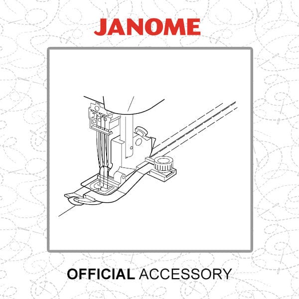 Janome Sewing Machine Accessories Janome Coverpro Centre Guide Foot  - The Sewing Studio