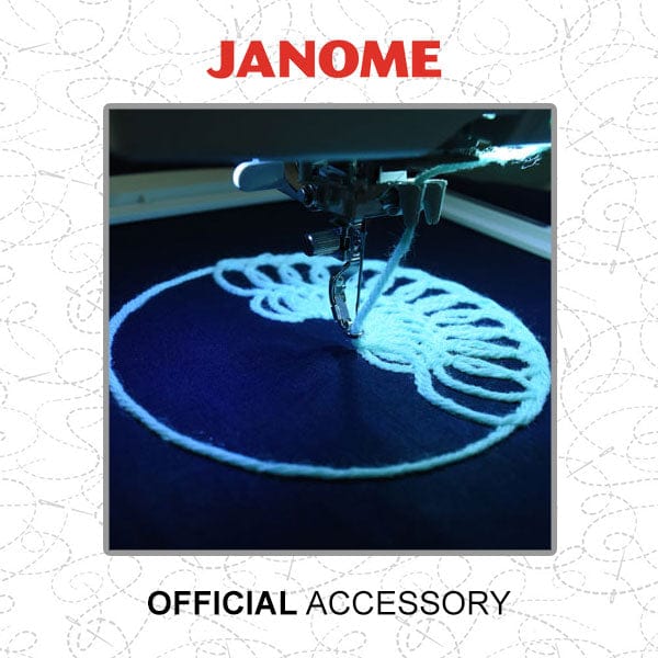 Janome Sewing Machine Accessories Janome Embroidery Couching Foot Set 202297008  - The Sewing Studio