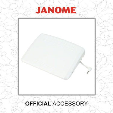 Janome Sewing Machine Accessories Janome Foot Control Only Large White 43170108  - The Sewing Studio for sale UK - The Sewing Studio