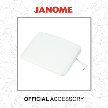 Janome Sewing Machine Accessories Janome Foot Control Only Large White 43770104  - The Sewing Studio for sale UK - The Sewing Studio