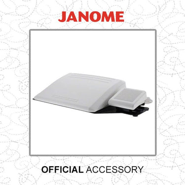 Janome Sewing Machine Accessories Janome Foot Control Only (Large White Fitted With Remote Thread Cutter) 862821001  - The Sewing Studio for sale UK - The Sewing Studio