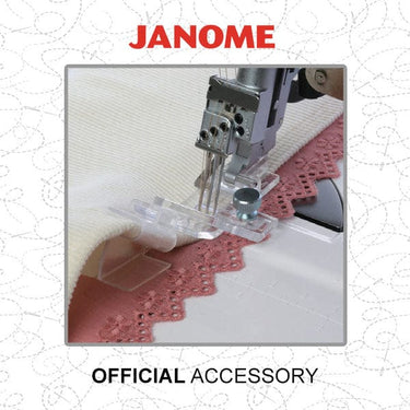 Janome Sewing Machine Accessories Janome Lace Attachement Guide (H-1) (Use With Cover Hem Foot M) 200801005  - The Sewing Studio for sale UK - The Sewing Studio
