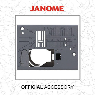 Janome Sewing Machine Accessories Janome Needle Plate 809616006  - The Sewing Studio for sale UK - The Sewing Studio