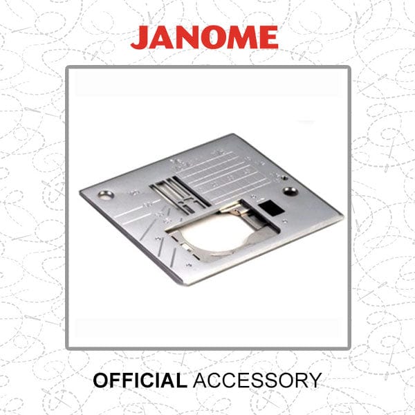 Janome Sewing Machine Accessories Janome Needle Plate 852603107  - The Sewing Studio