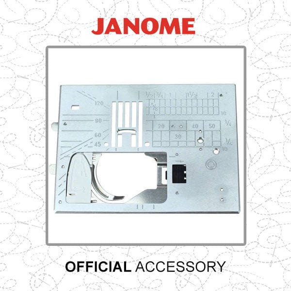 Janome Sewing Machine Accessories Janome Needle Plate 861606005  - The Sewing Studio