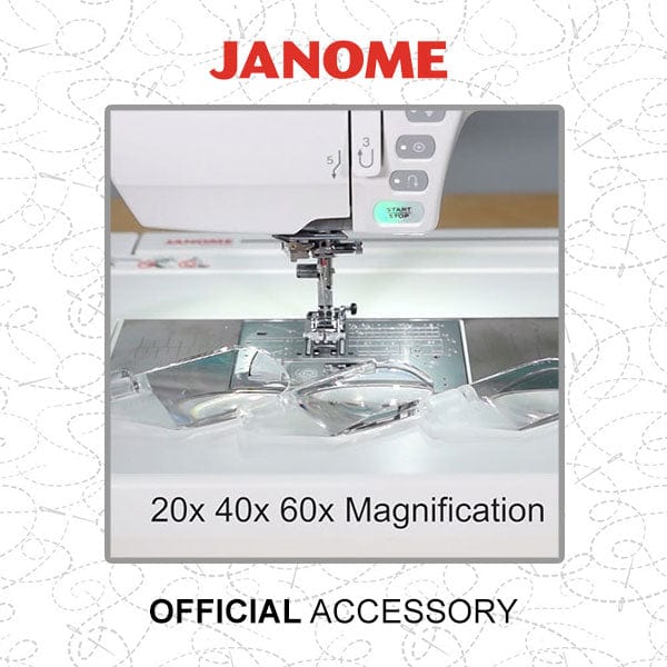 Janome Sewing Machine Accessories Janome Optic Magnifier Unit (x 20) 858415005  - The Sewing Studio