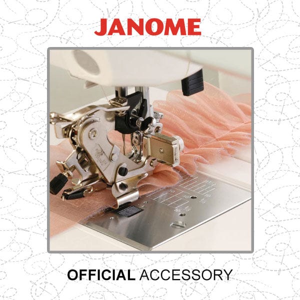 Janome Sewing Machine Accessories Janome Ruffler Attachment 846415008  - The Sewing Studio