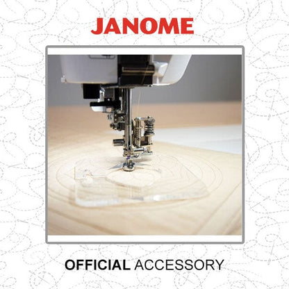 Janome Sewing Machine Accessories Janome Ruler Work Foot - Category D  - The Sewing Studio