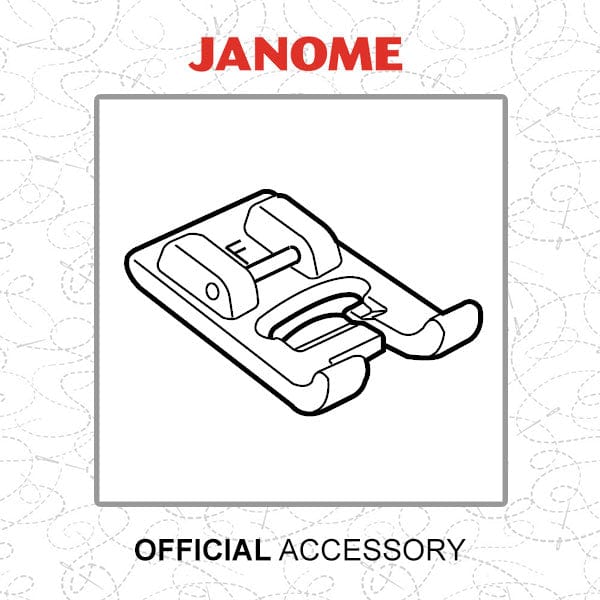 Janome Sewing Machine Accessories Janome Satin Stitch Foot (F) 859806011  - The Sewing Studio