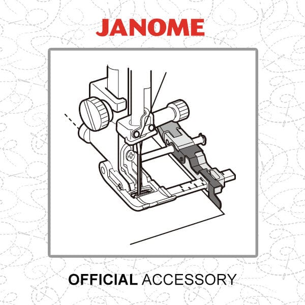 Janome Sewing Machine Accessories Janome Sliding Guide Foot (7mm Max) 202218005  - The Sewing Studio
