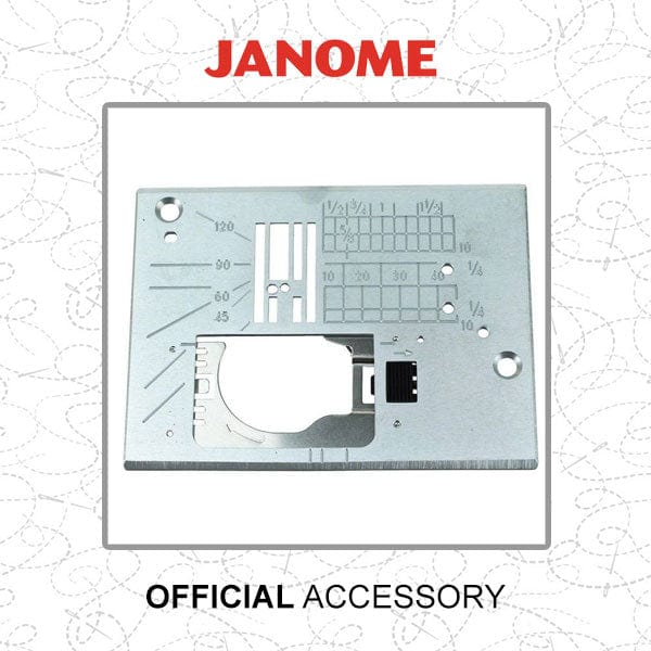 Janome Sewing Machine Accessories Janome Straight Stitch Needle Plate 860405010  - The Sewing Studio
