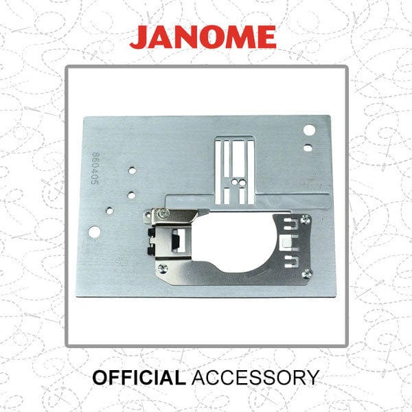 Janome Sewing Machine Accessories Janome Straight Stitch Needle Plate 860405010  - The Sewing Studio