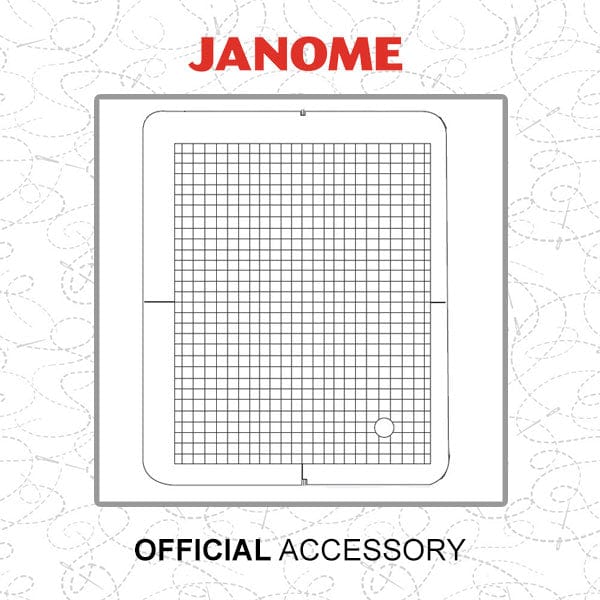 Janome Sewing Machine Accessories Janome Template For Gr Hoop 859820701  - The Sewing Studio