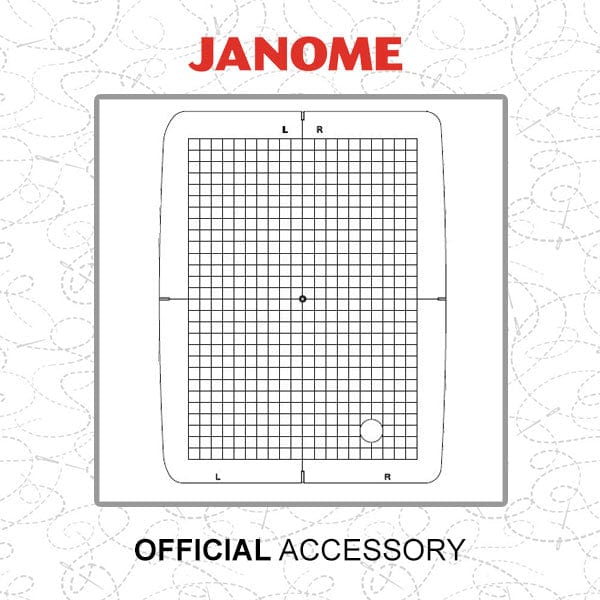 Janome Sewing Machine Accessories Janome Template Re28B 864809A01  - The Sewing Studio