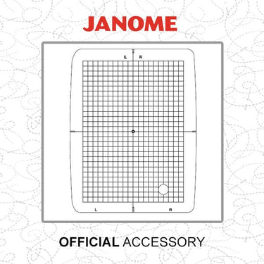 Janome Sewing Machine Accessories Janome Template Re28B 864809A01  - The Sewing Studio for sale UK - The Sewing Studio
