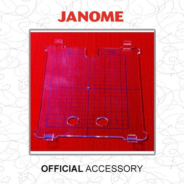 Janome Sewing Machine Accessories Janome Template Rectangular (Aq) Hoop 860435101  - The Sewing Studio for sale UK - The Sewing Studio