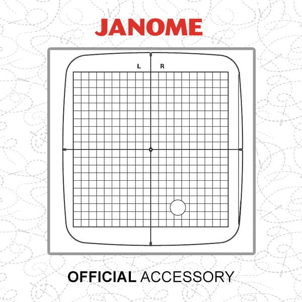 Janome Sewing Machine Accessories Janome Template Sq20B 864801A01  - The Sewing Studio