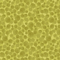 Lewis And Irene Bumbleberries Fabric Golden Green BB292