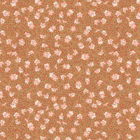 Lewis And Irene Hannahs Flowers Fabric Ditzy Floral On Peanut A617-2