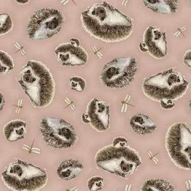 Little Ones Fabric Tossed Hedgehogs 449-33