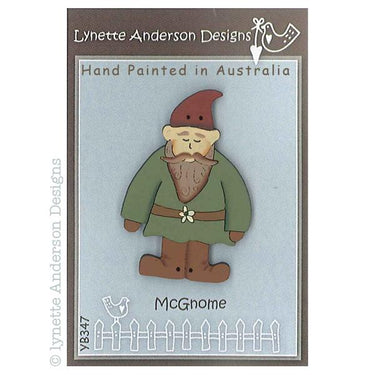 Lynette Anderson Buttons Lynette Anderson Designs McGnome Button  - The Sewing Studio for sale UK - The Sewing Studio