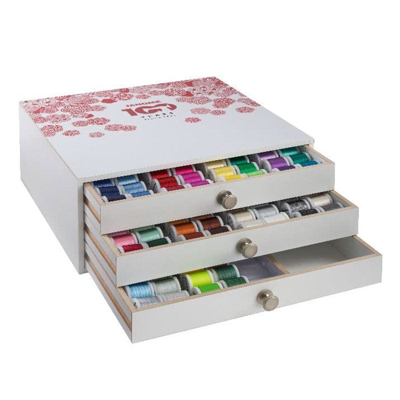 Madeira Threads Janome 100 Year Anniversary Thread Chest  - The Sewing Studio