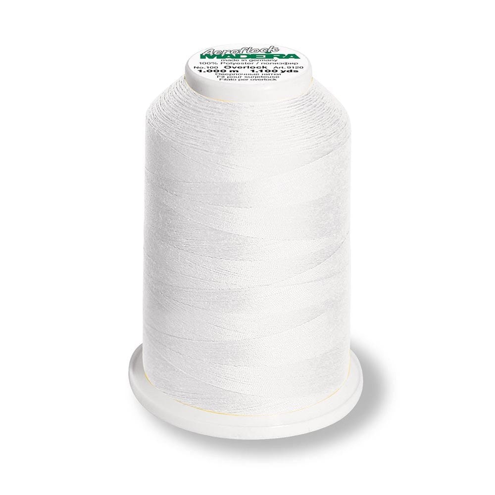 Madeira Threads Madeira AeroFlock 1000m Overlocker Thread N100, Colour 8010  - The Sewing Studio