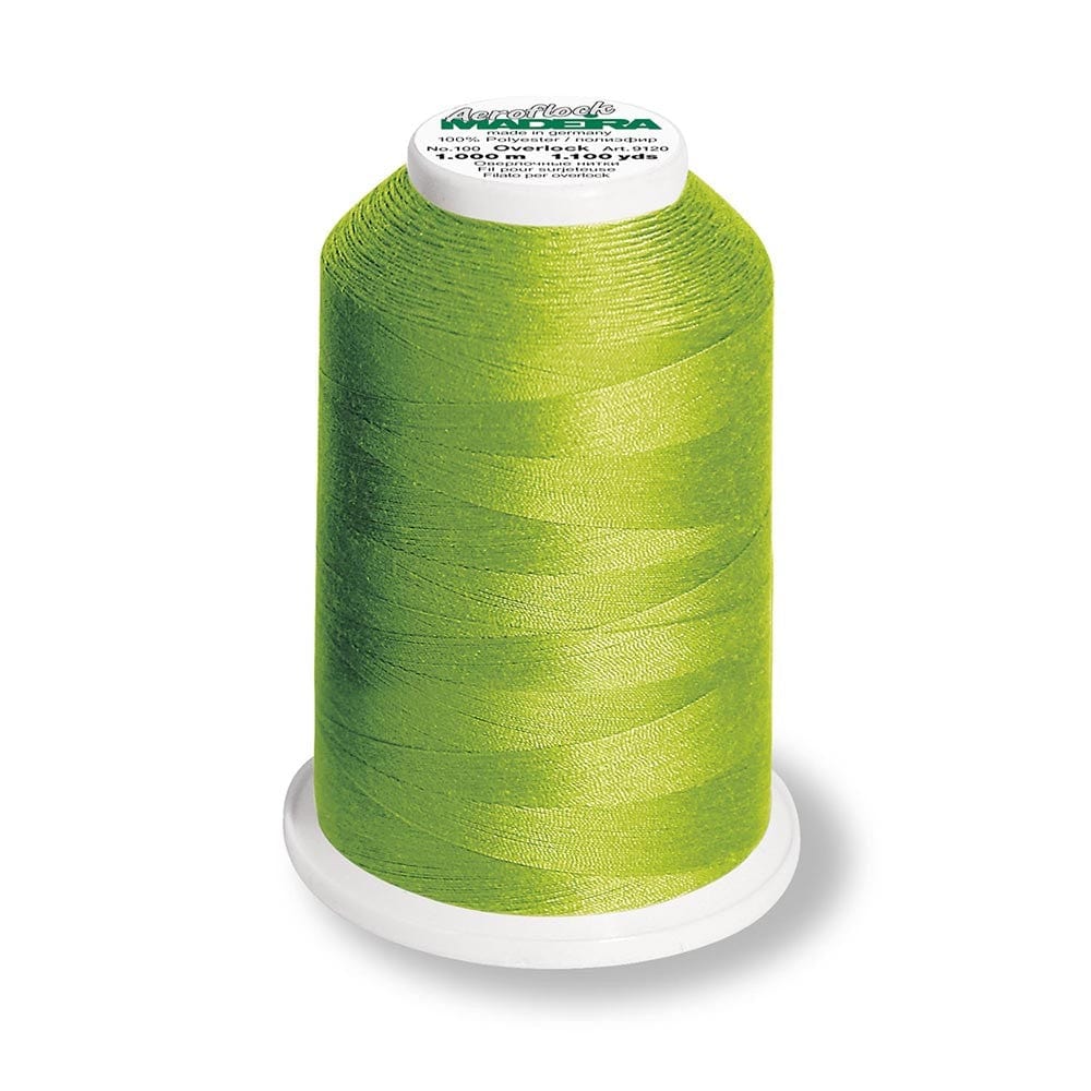 Madeira Threads Madeira AeroFlock 1000m Overlocker Thread N100, Colour 9950  - The Sewing Studio