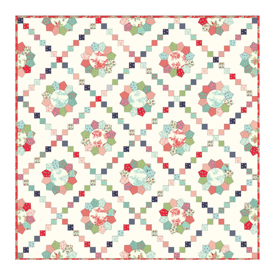 Makower Download Free Pattern: Kate Jane Quilt  - The Sewing Studio