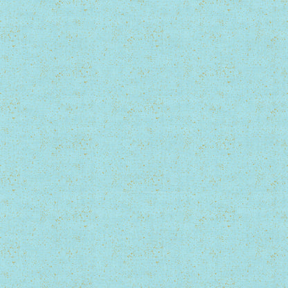Makower Fabric Makower Fabric Metallic Linen Texture Light Blue 2566 B1  - The Sewing Studio