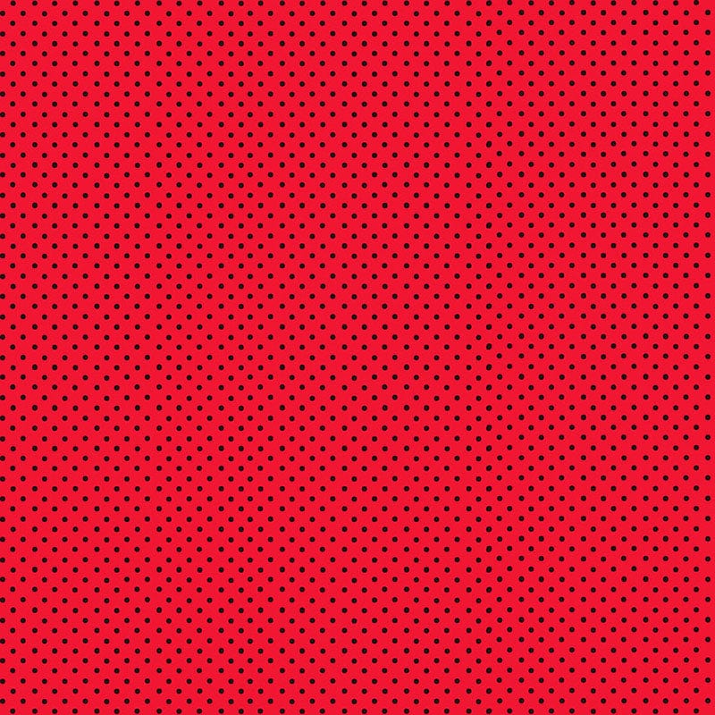 Red Spots and Dots, Blender, Small Print Makower Fabric Makower Pirates - The Sewing Studio