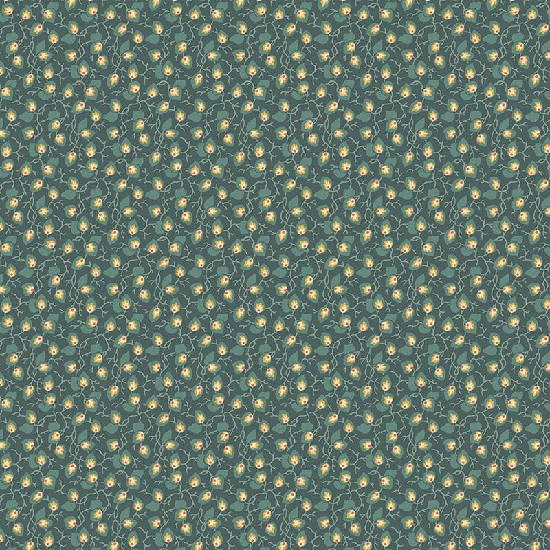 Makower Practical Magic Vine Green Fabric 2/284T