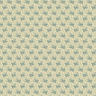 Makower Practical Magic Elderberry Green Fabric 2/288L