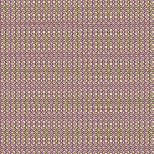 Makower Practical Magic Forget Me Not Purple Fabric 2/289P