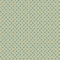 Makower Practical Magic Square Dance Green Fabric 2/293T