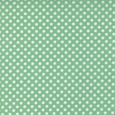 Moda 30S Playtime Fabric Dotty Dot Aloe 33637-15