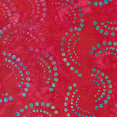 Moda Bermuda Batiks Fabric Ruby 4359-16