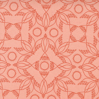 Moda Birdsong Fabric Kaleidoscope Peach 48355-12