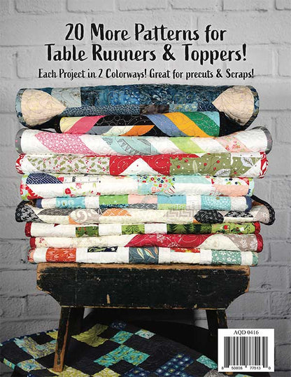 Moda Books Moda Tabletastic 2 -  20 More Patterns for Table Runners & Toppers  - The Sewing Studio