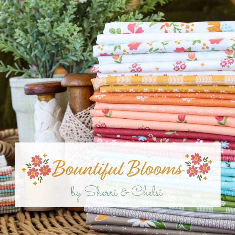 Moda Bountiful Blooms Charm Pack 37660PP Lifestyle Image