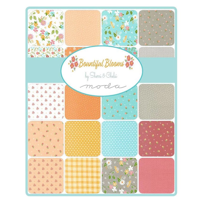 Moda Bountiful Blooms Charm Pack 37660PP Swatch Image