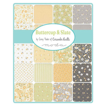 Moda Buttercup Slate Layer Cake 29150LC